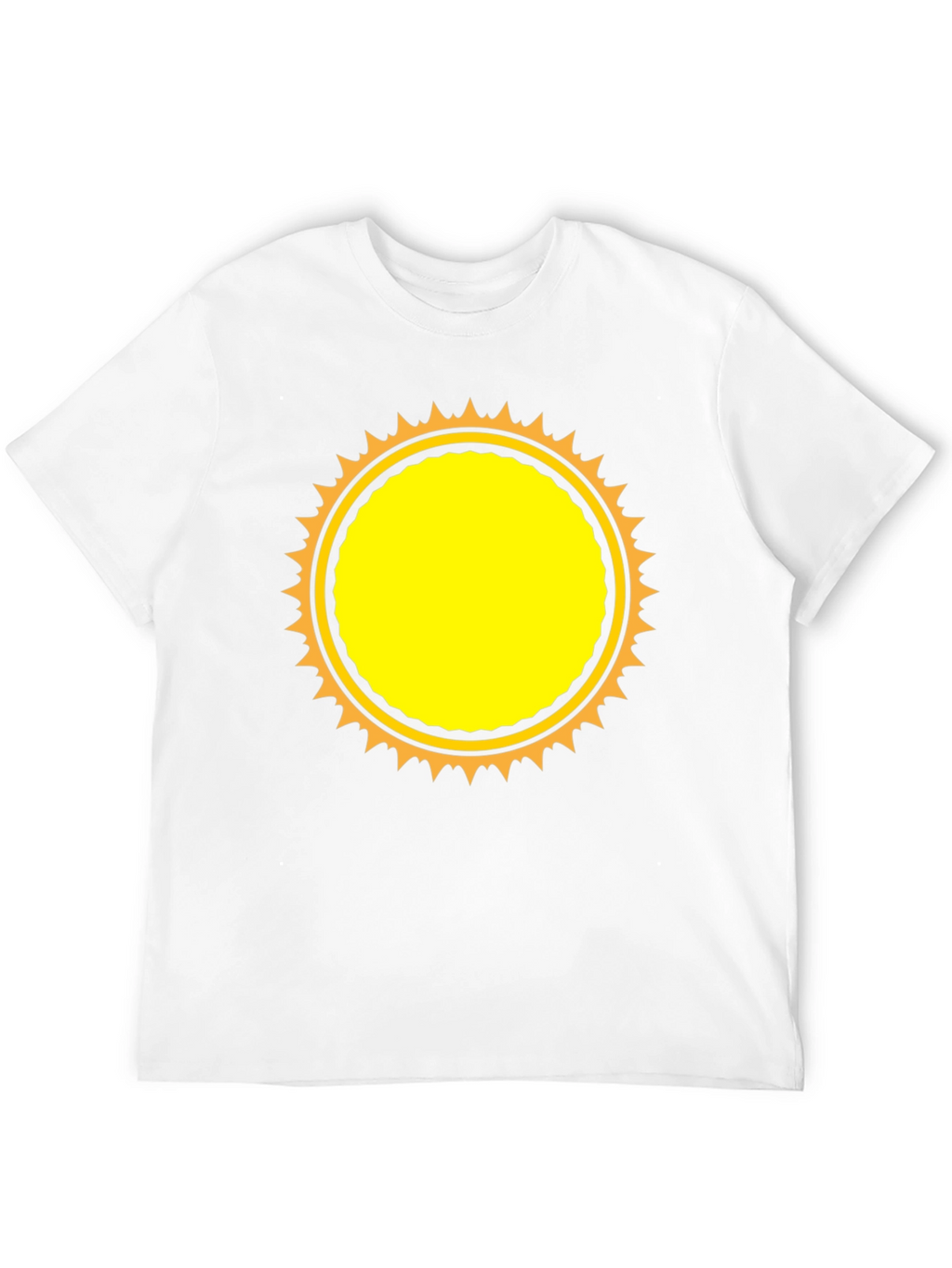 Black Sunburst Graphic T-Shirt