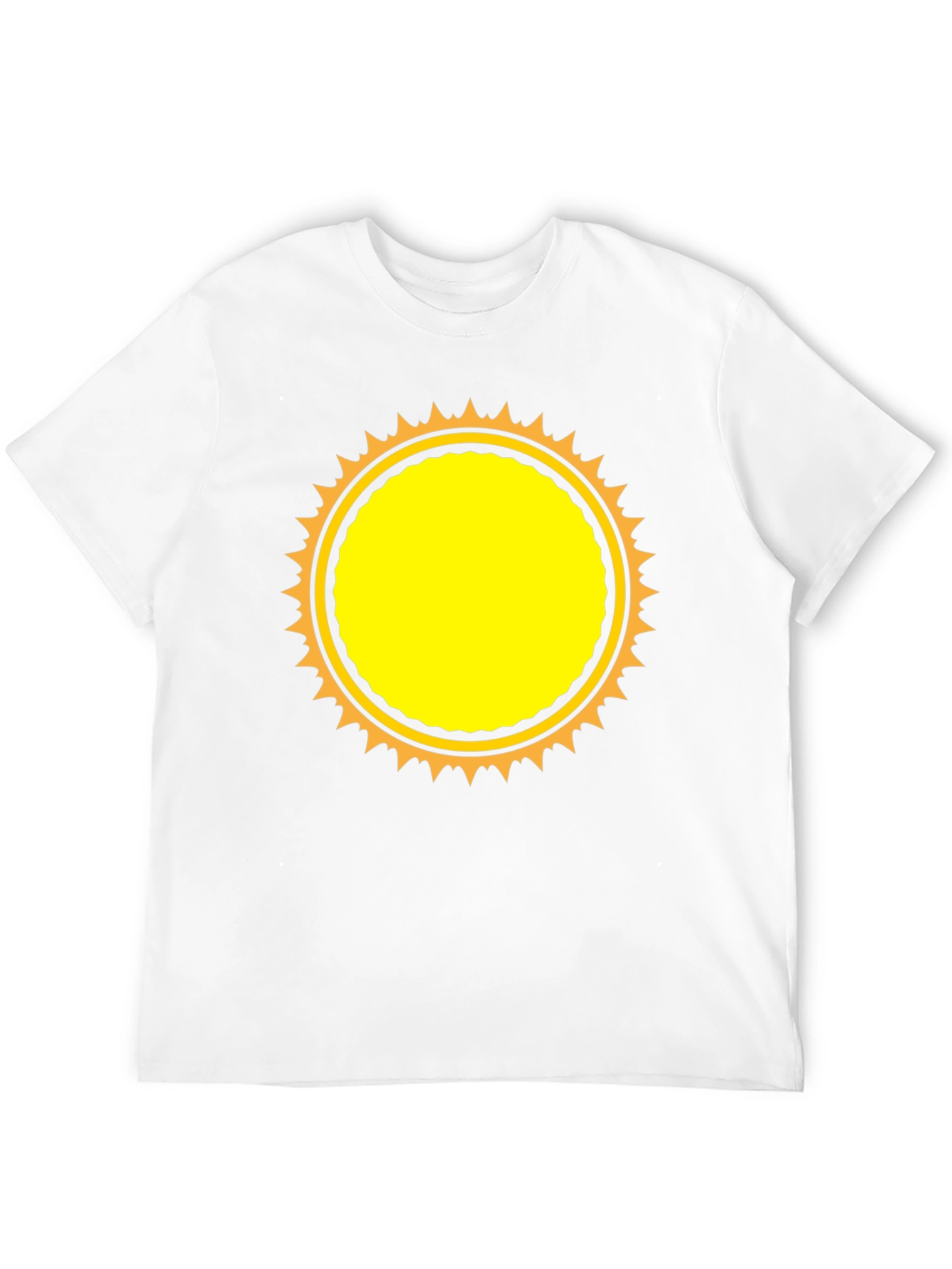 Black Sunburst Graphic T-Shirt