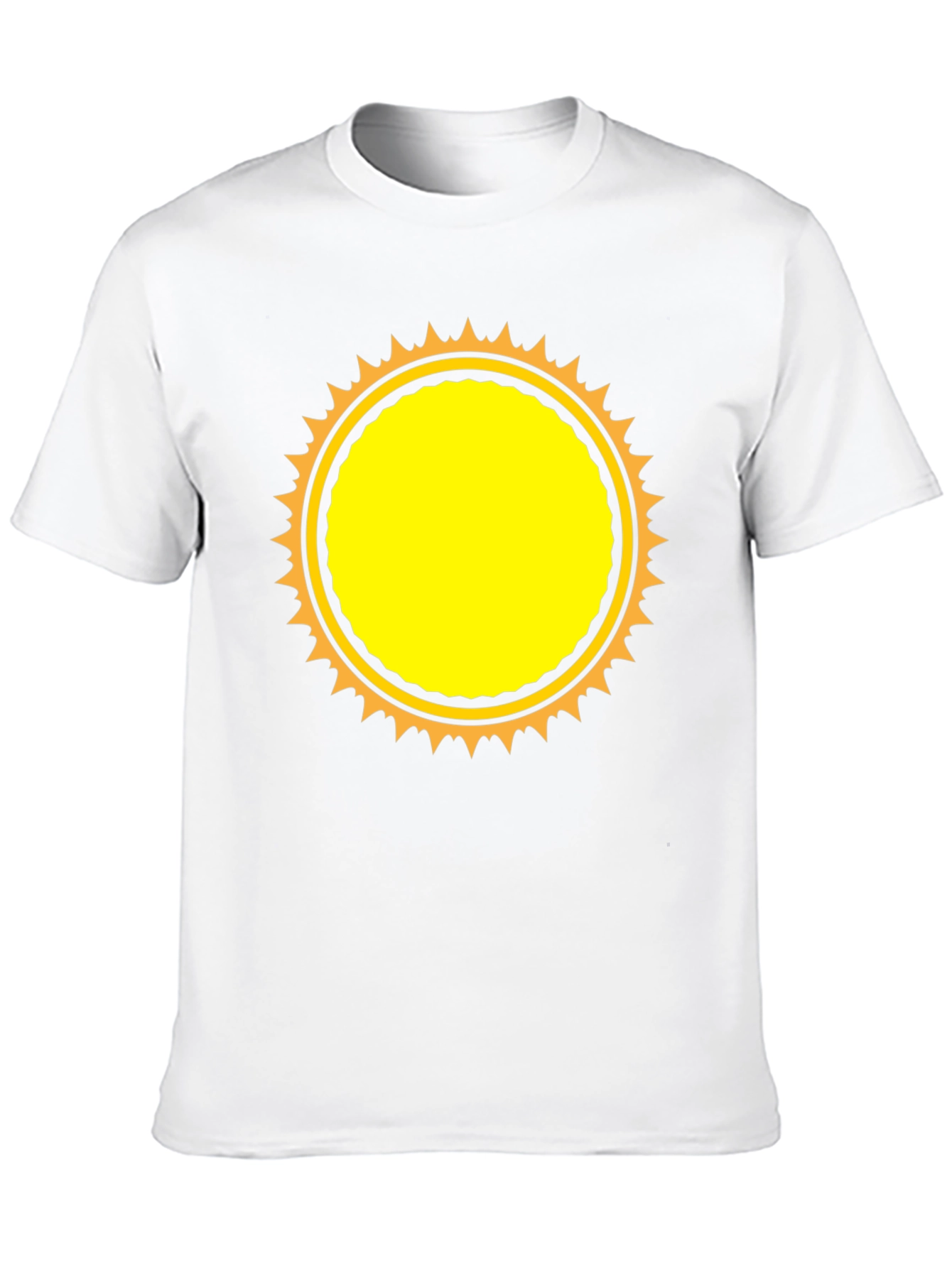 Black Sunburst Graphic T-Shirt