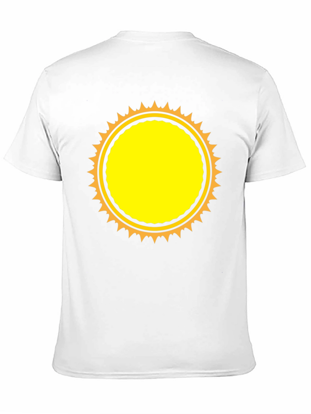 Black Sunburst Graphic T-Shirt