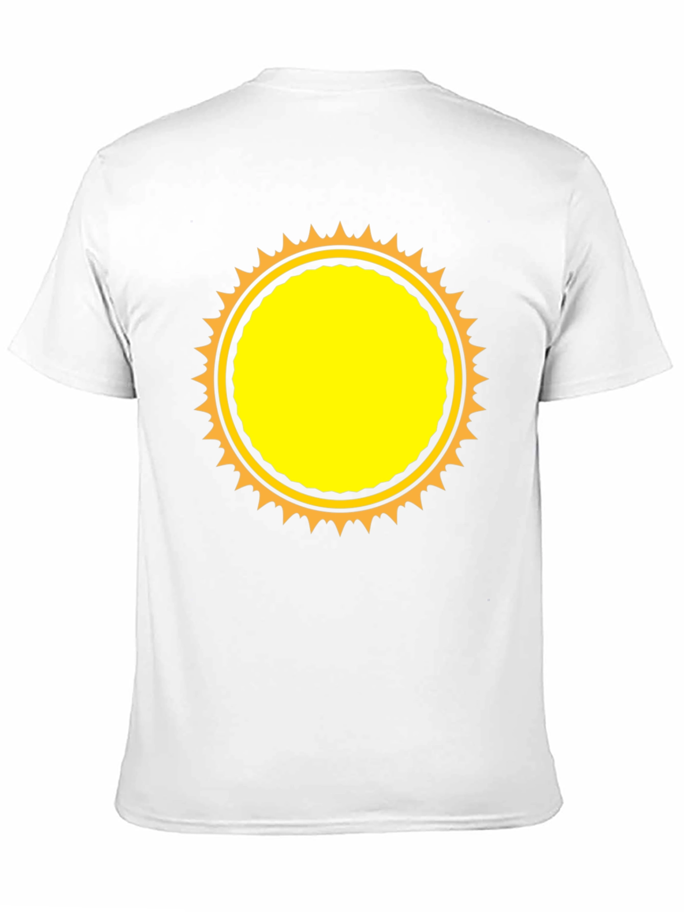 Black Sunburst Graphic T-Shirt