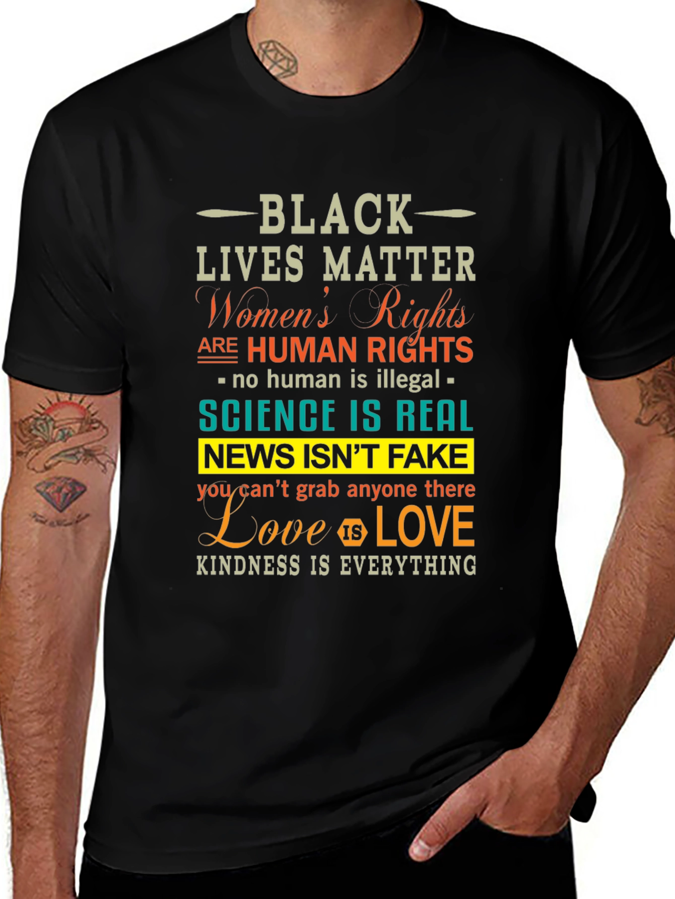 Black Lives Matter Graphic T-Shirt