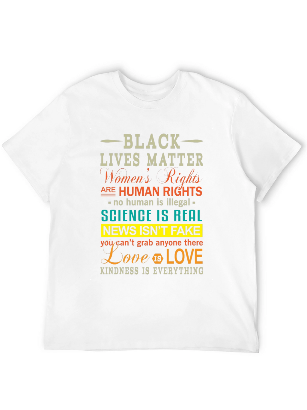 Black Lives Matter Graphic T-Shirt