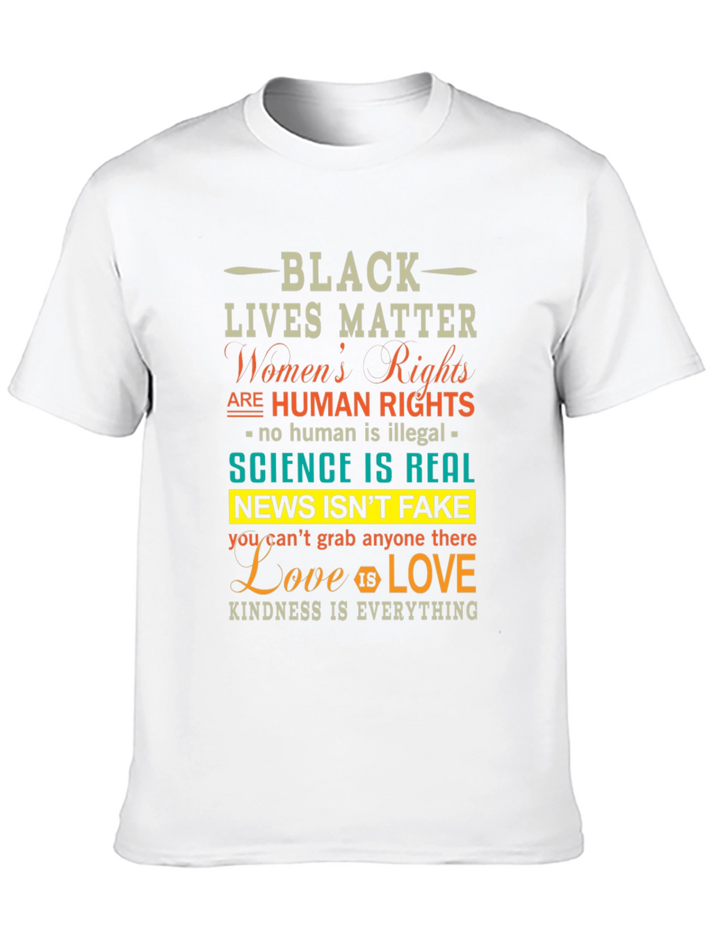Black Lives Matter Graphic T-Shirt