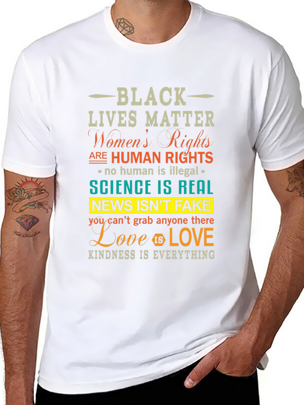Black Lives Matter Graphic T-Shirt