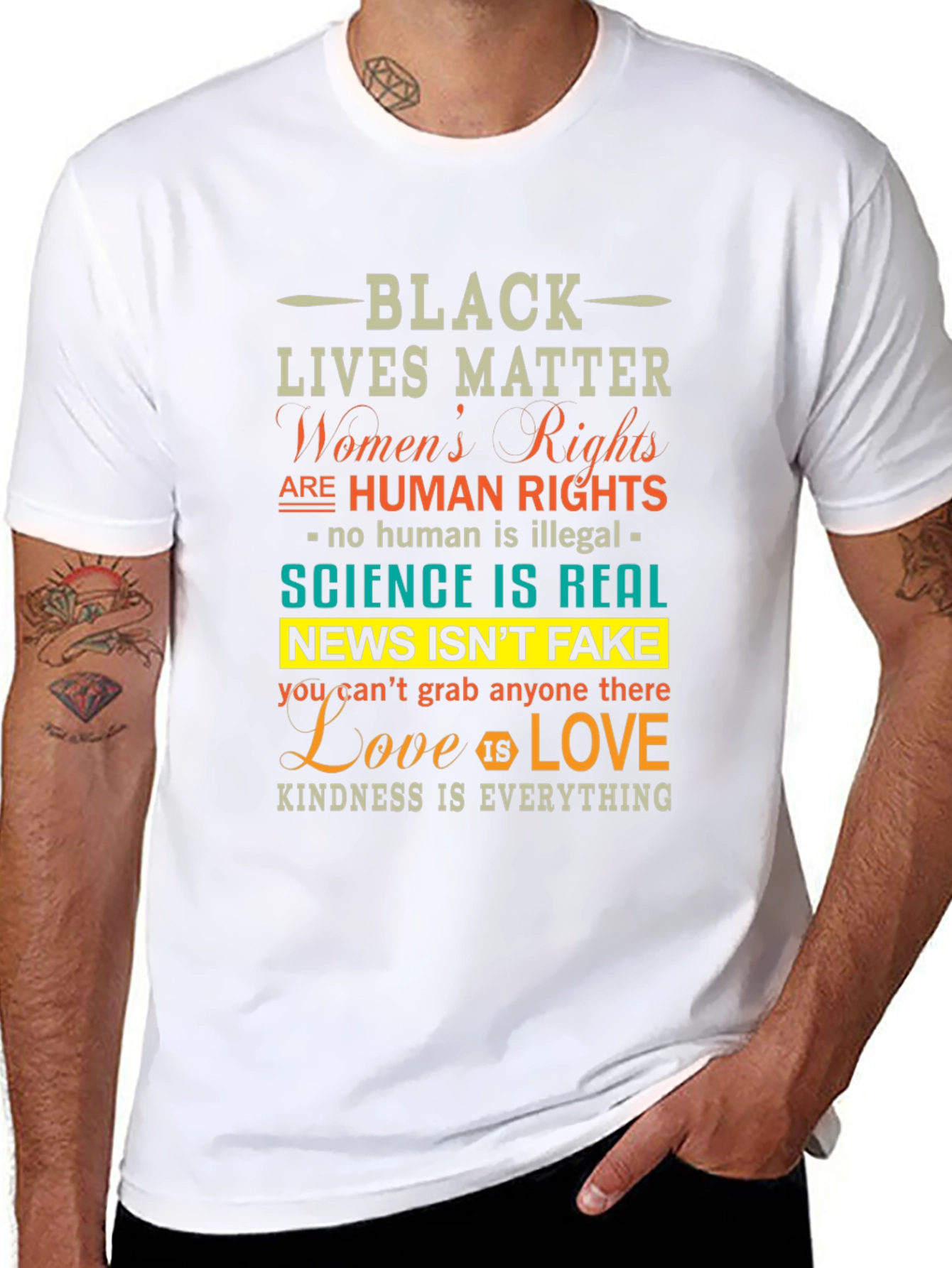 Black Lives Matter Graphic T-Shirt