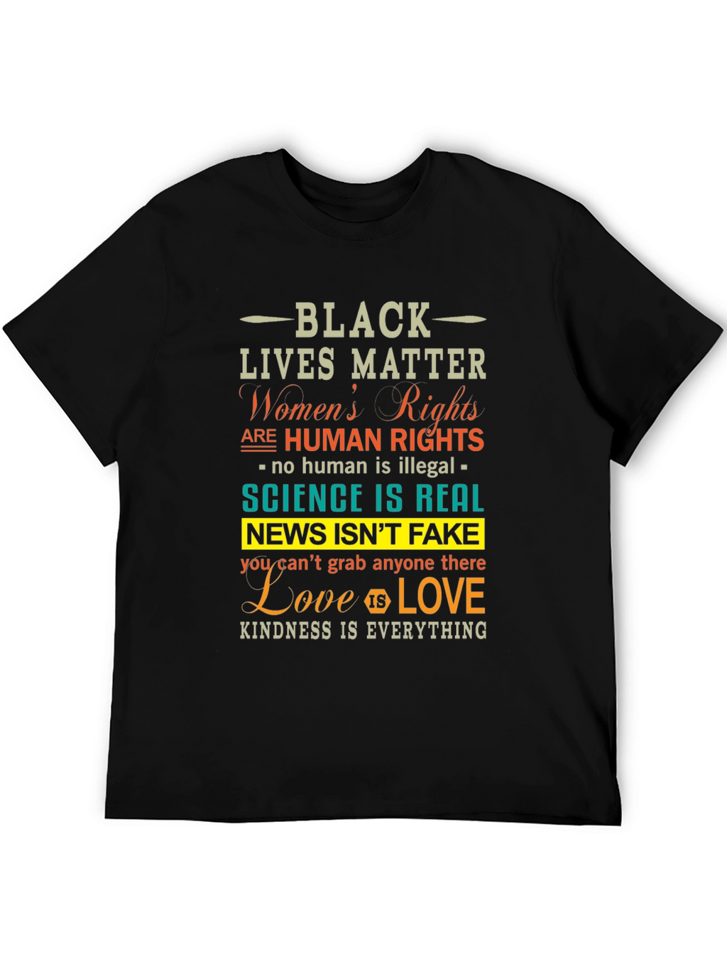 Black Lives Matter Graphic T-Shirt