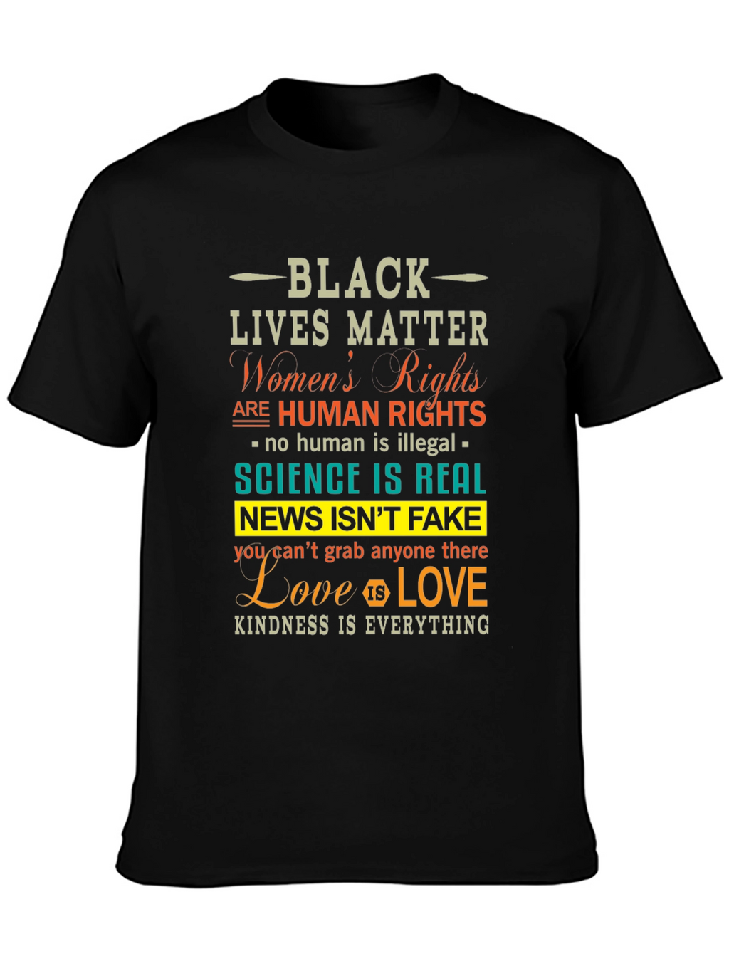 Black Lives Matter Graphic T-Shirt