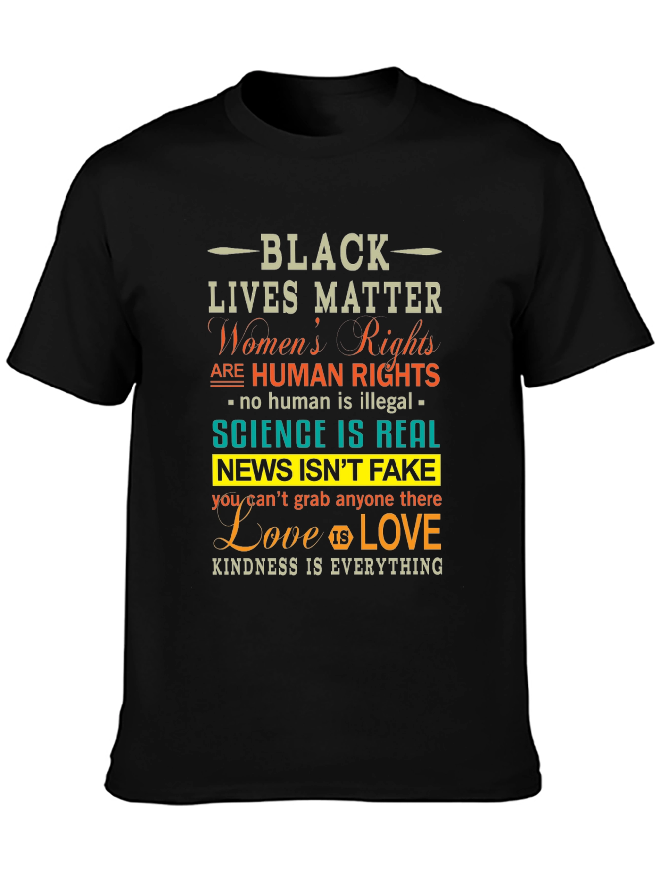 Black Lives Matter Graphic T-Shirt