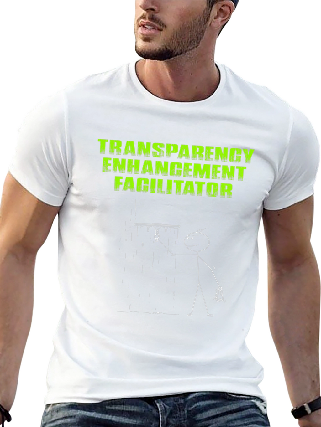Transparency Enhancement Facilitator Black T-Shirt