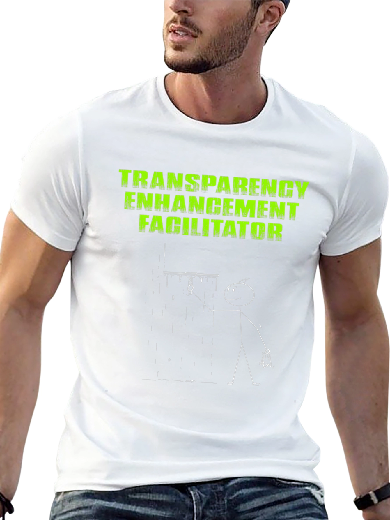 Transparency Enhancement Facilitator Black T-Shirt