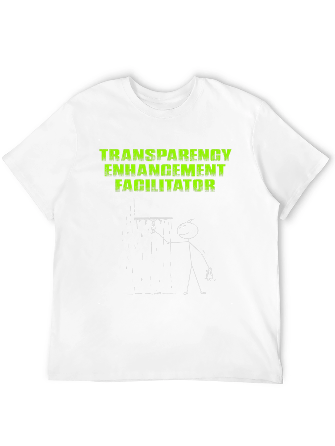 Transparency Enhancement Facilitator Black T-Shirt