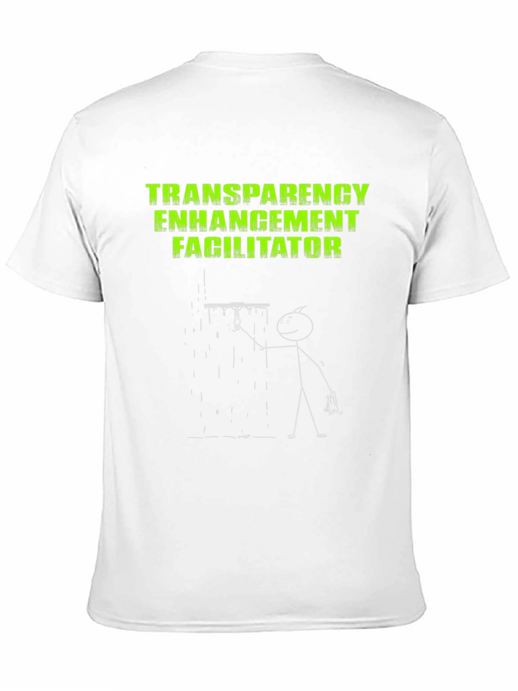 Transparency Enhancement Facilitator Black T-Shirt