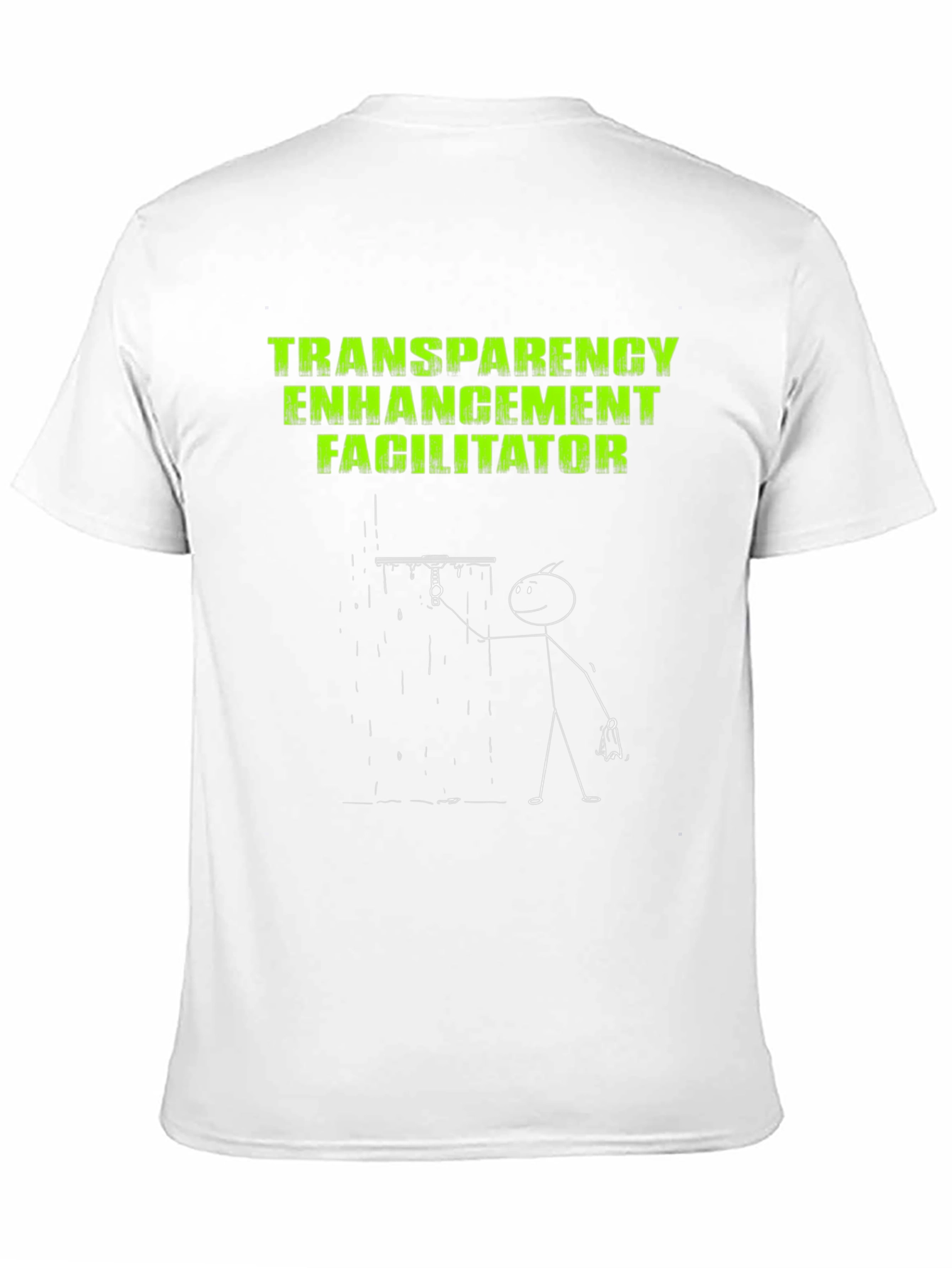 Transparency Enhancement Facilitator Black T-Shirt