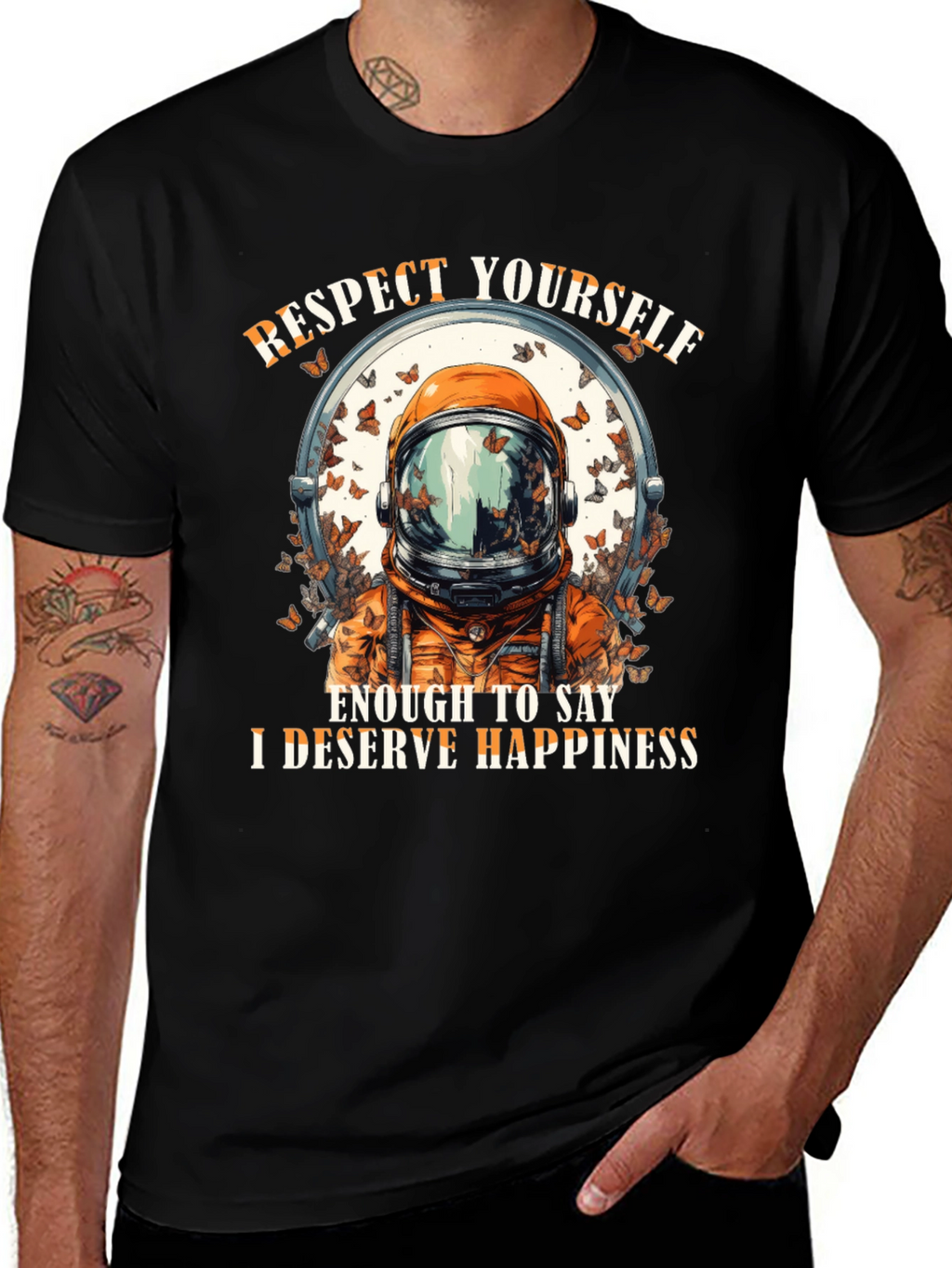 Respect Yourself Astronaut T-Shirt