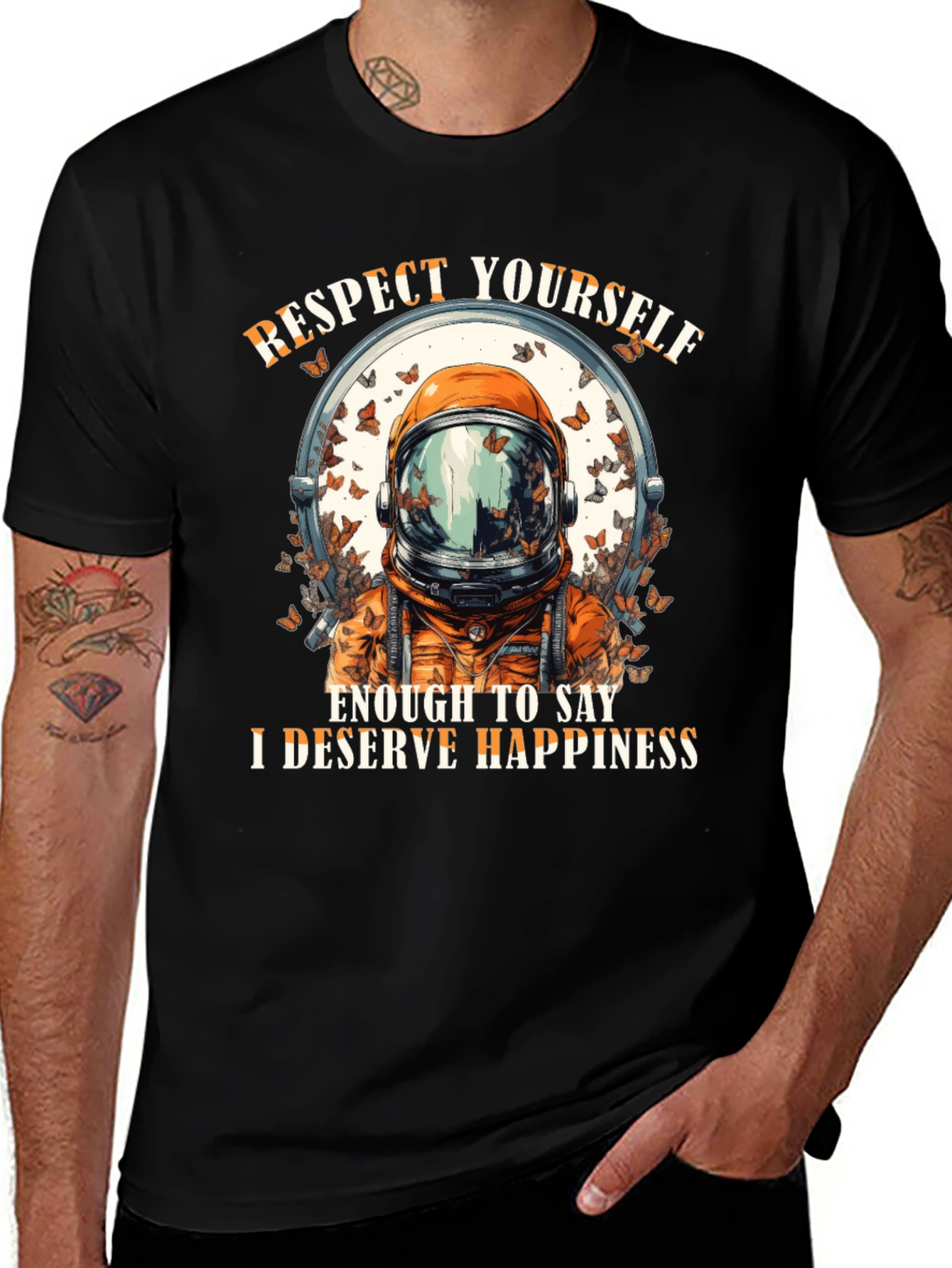 Respect Yourself Astronaut T-Shirt