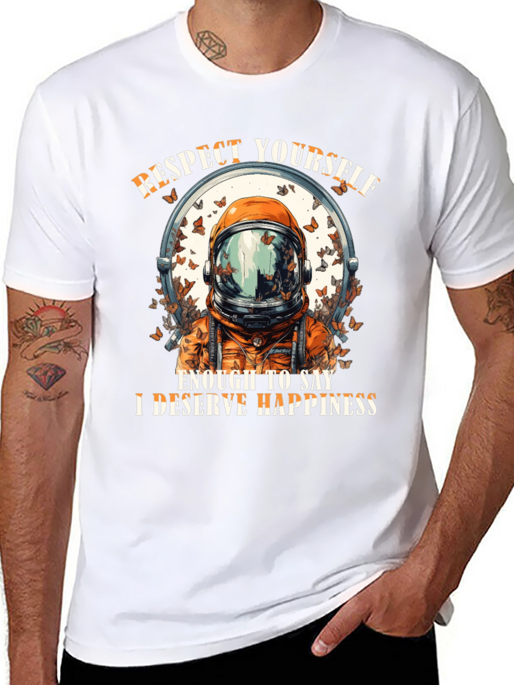 Respect Yourself Astronaut T-Shirt