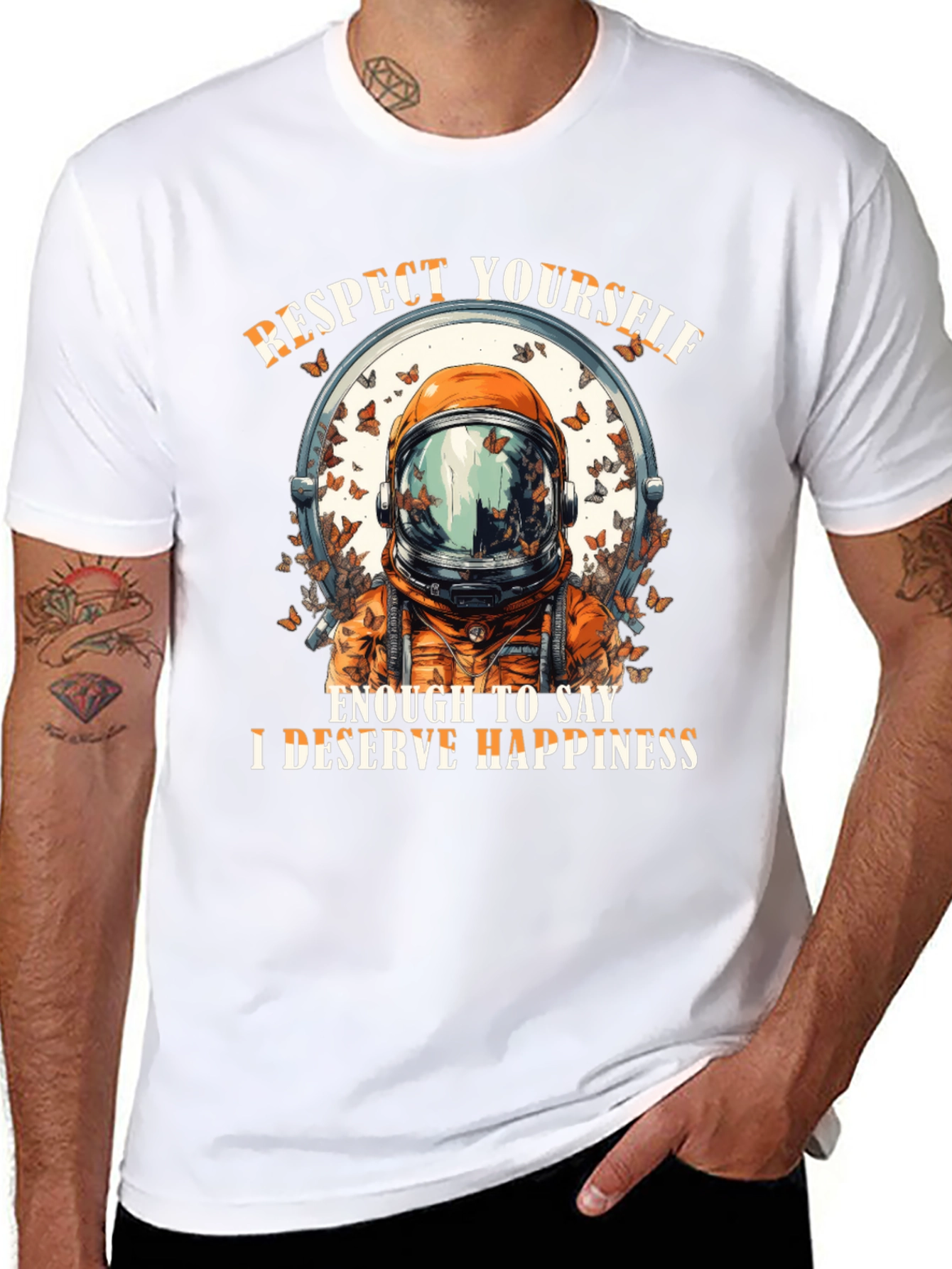 Respect Yourself Astronaut T-Shirt