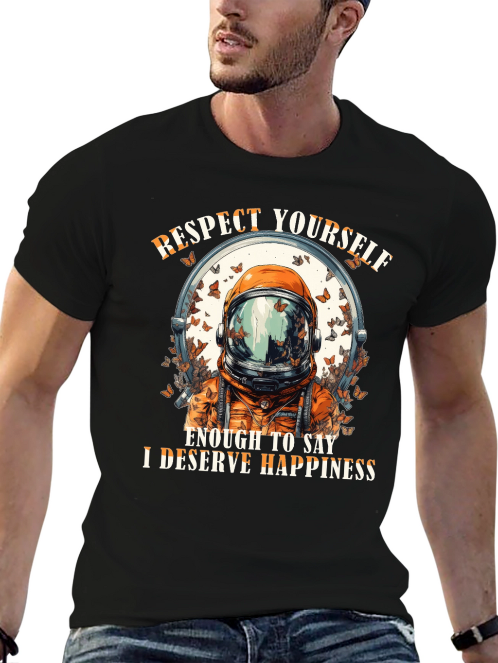 Respect Yourself Astronaut T-Shirt