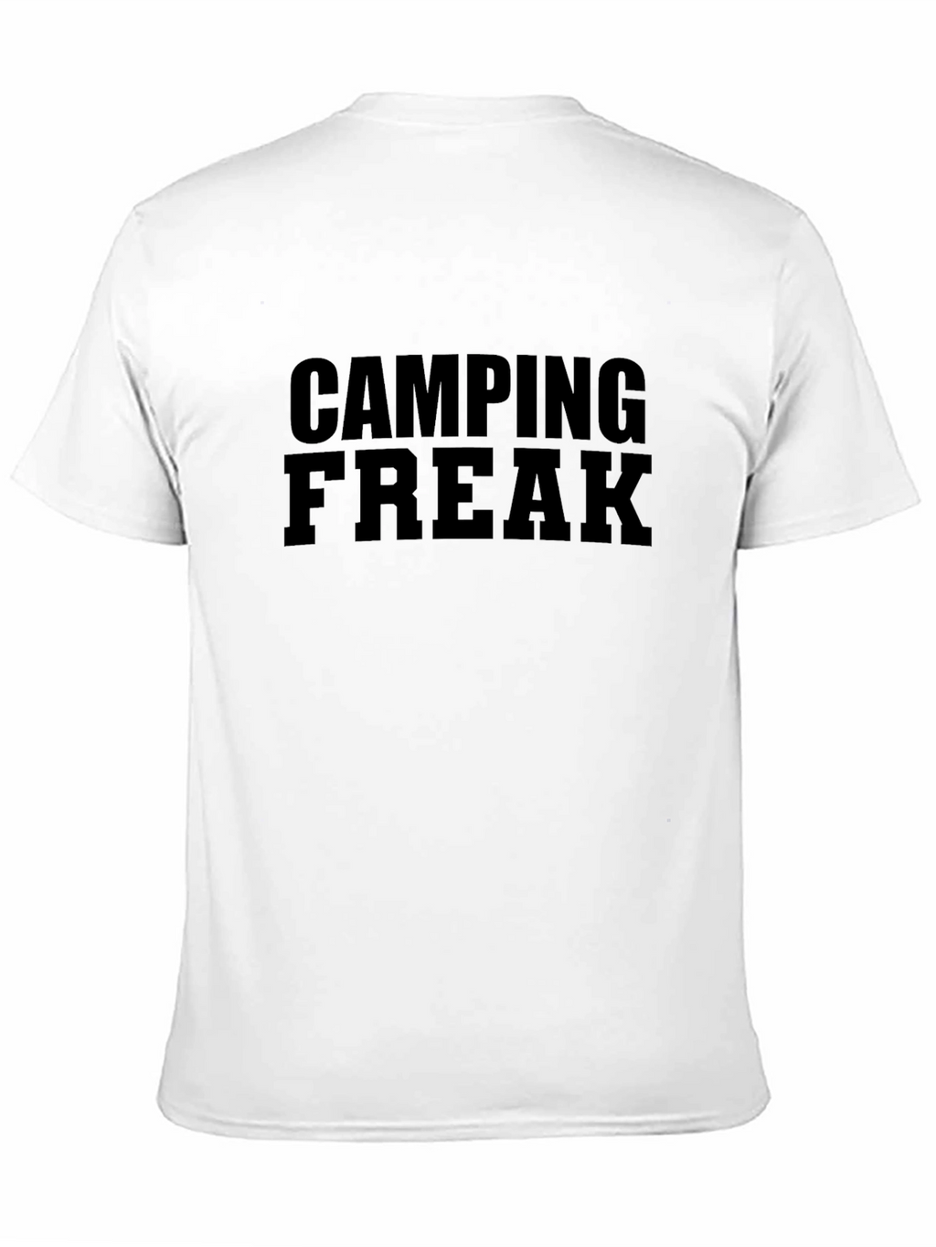 Camping Freak Black T-Shirt