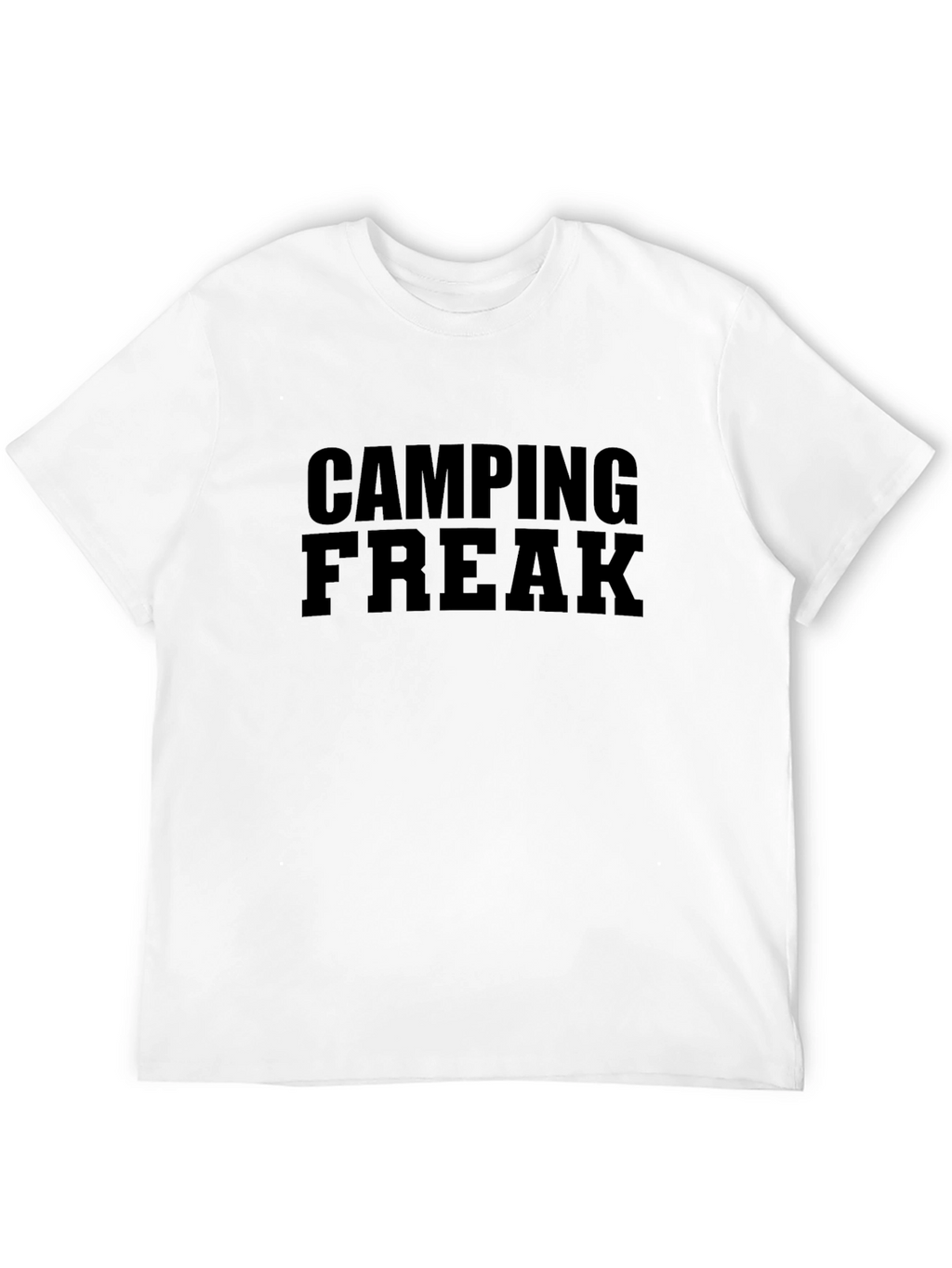 Camping Freak Black T-Shirt