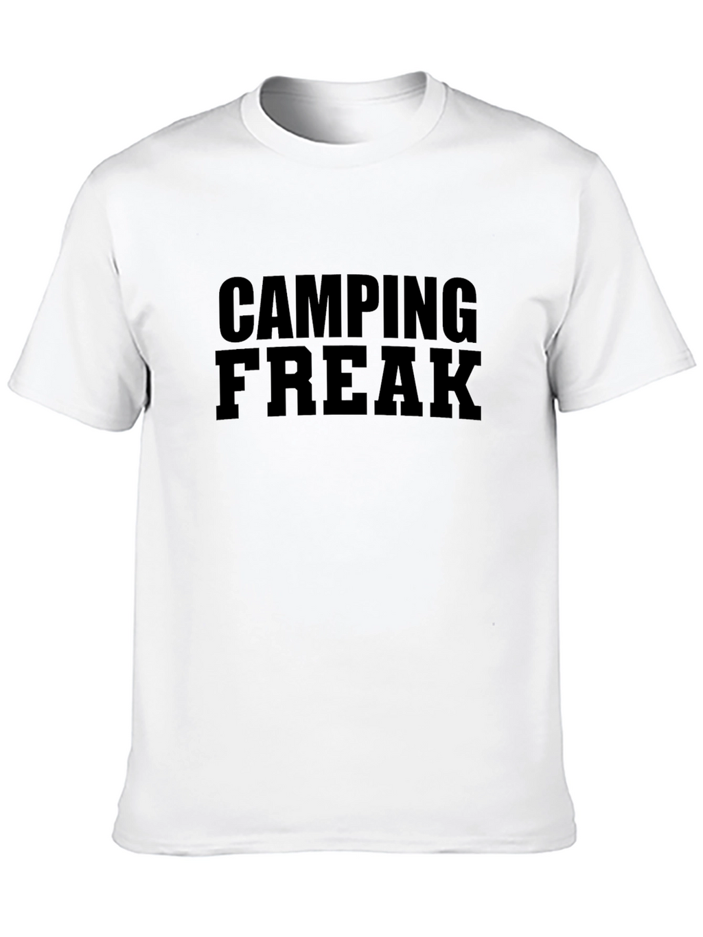Camping Freak Black T-Shirt