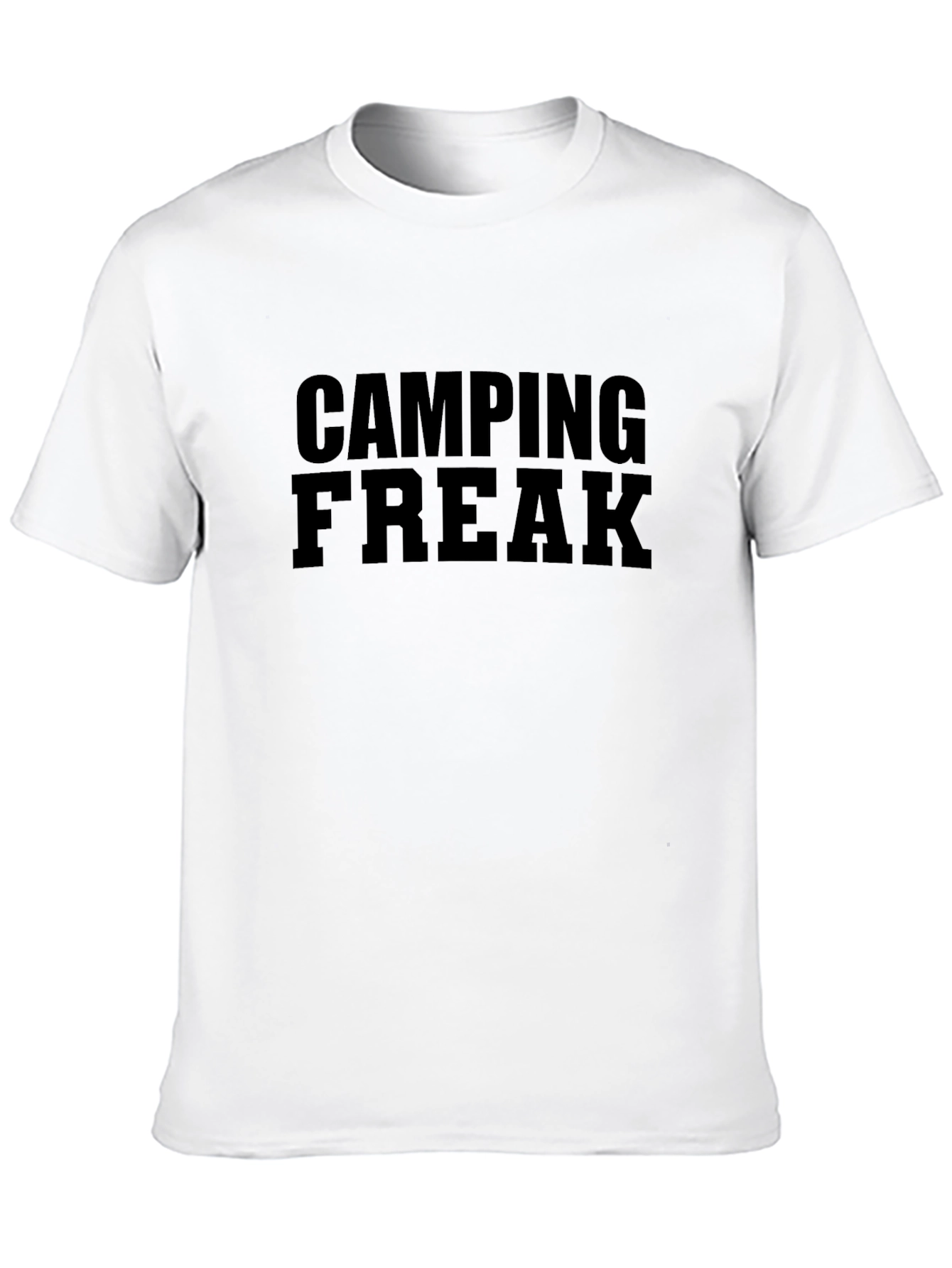 Camping Freak Black T-Shirt