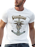 Providence Nautical Anchor Compass Rose Graphic Tee