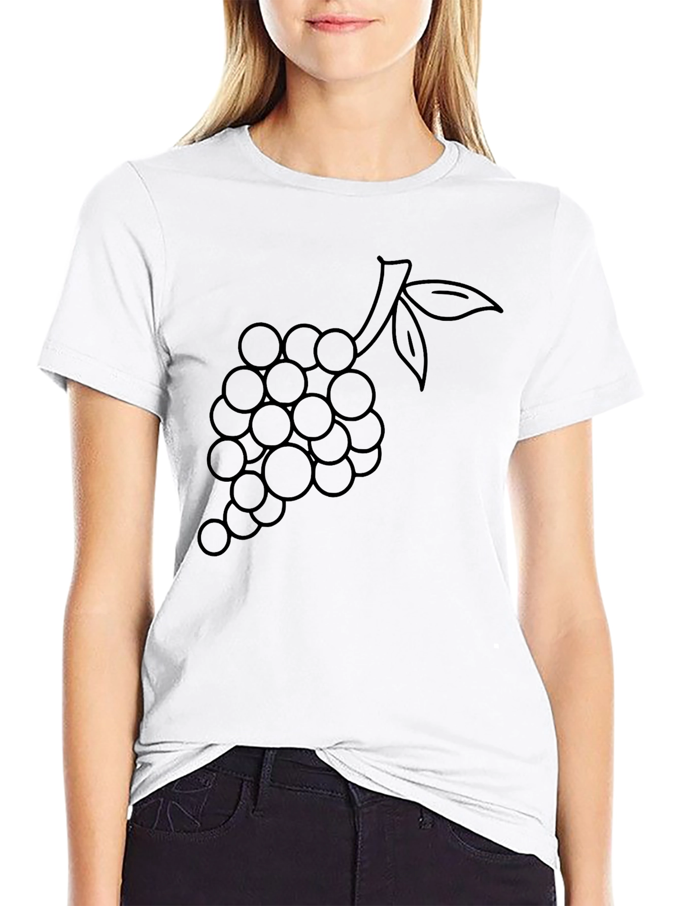 Grapes Graphic T-Shirt - Stylish & Comfy