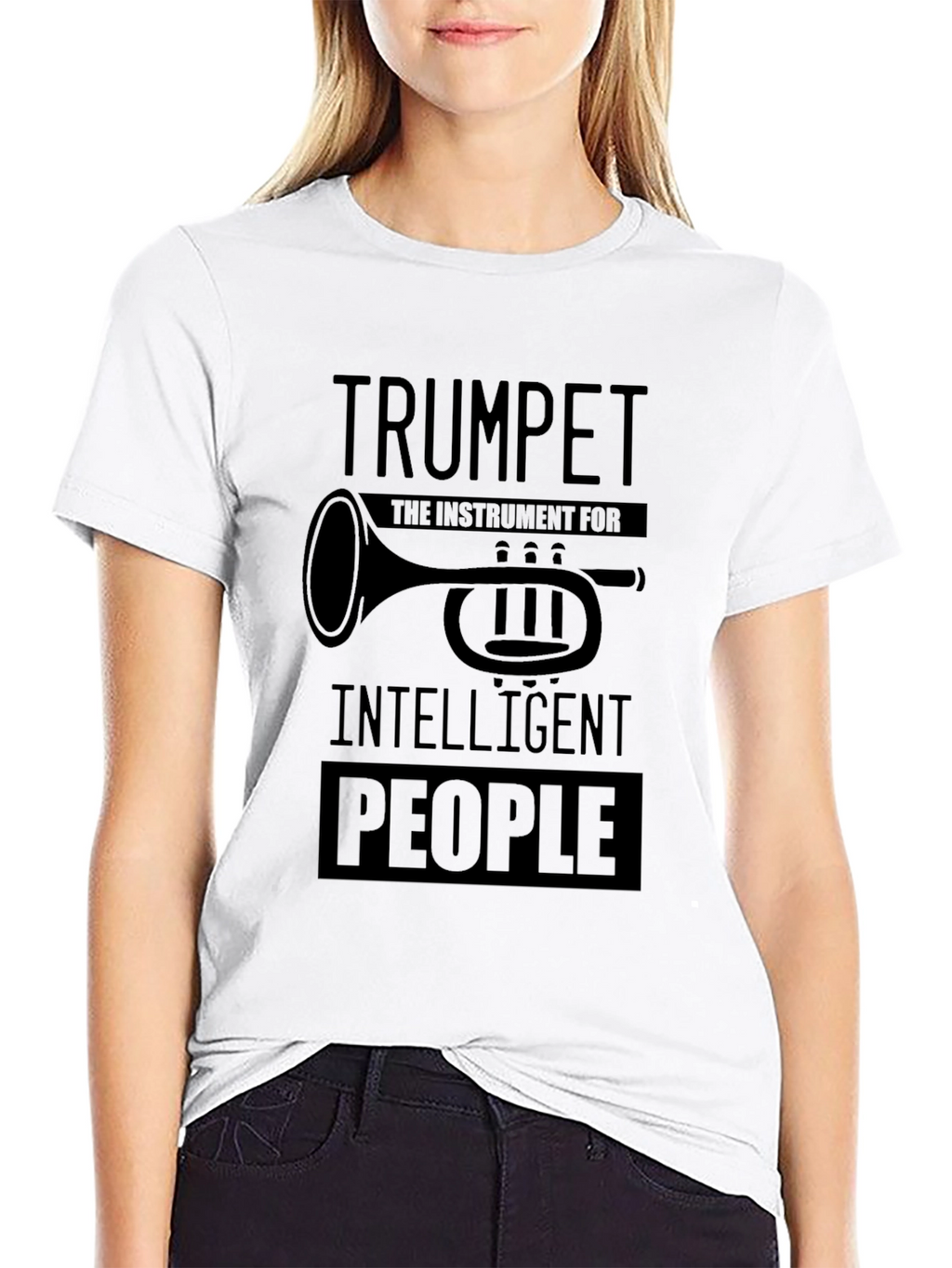 Trumpet for Intelligent People Graphic Tee