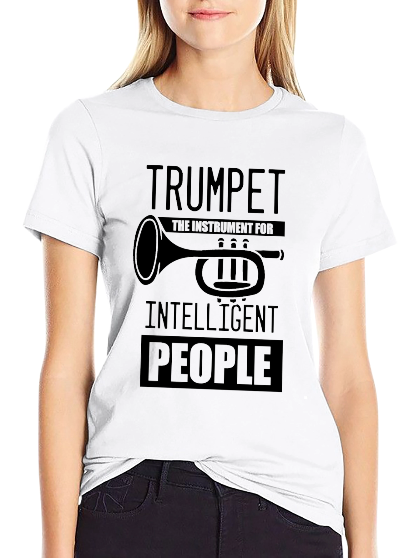 Trumpet for Intelligent People Graphic Tee