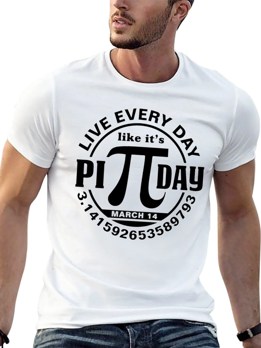 Live Every Day Like Its Pi Day T-Shirt