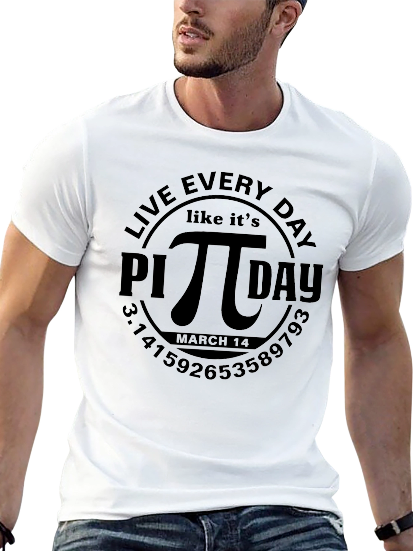 Live Every Day Like Its Pi Day T-Shirt