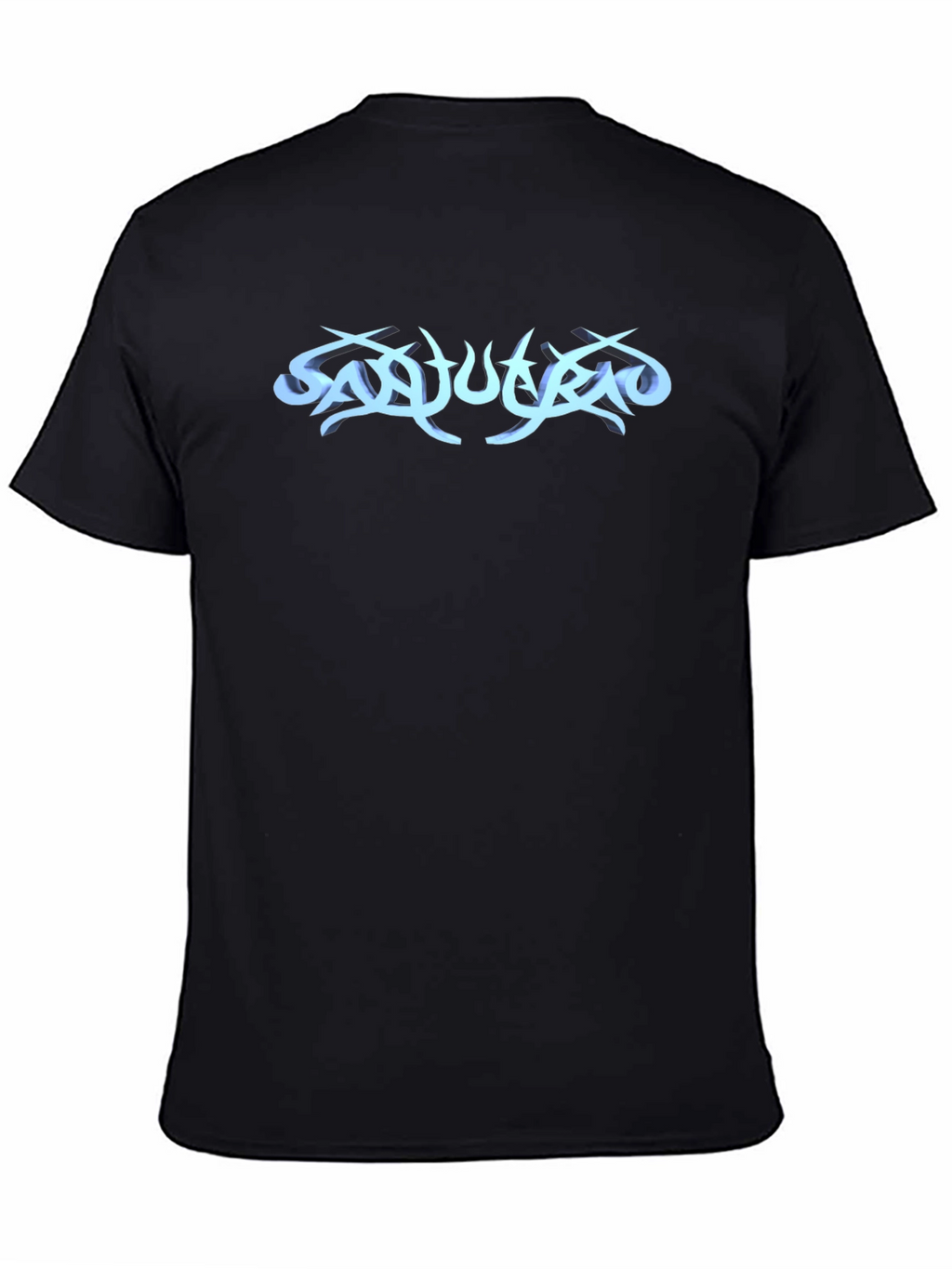 Modern Black Graphic Tee