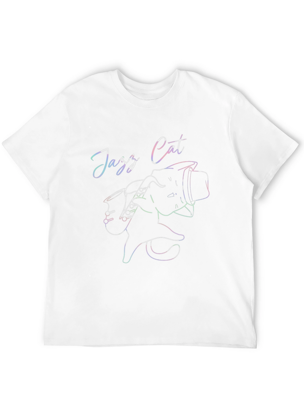 Jazz Cat T-Shirt - Cool Cat Musician Tee