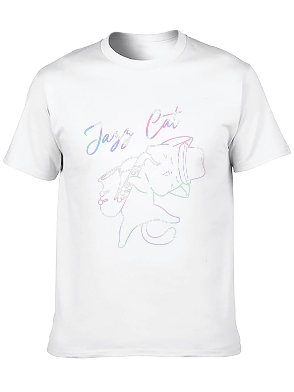Jazz Cat T-Shirt - Cool Cat Musician Tee