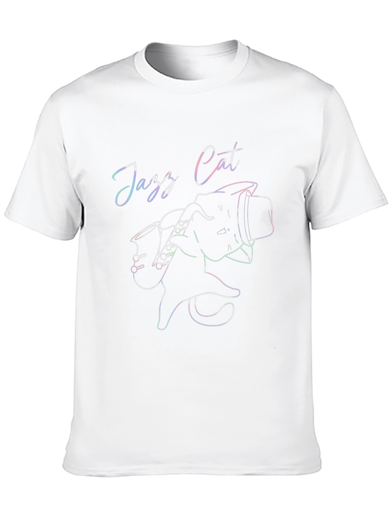 Jazz Cat T-Shirt - Cool Cat Musician Tee