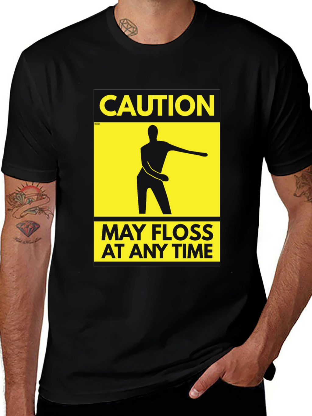Caution May Floss at Any Time T-Shirt