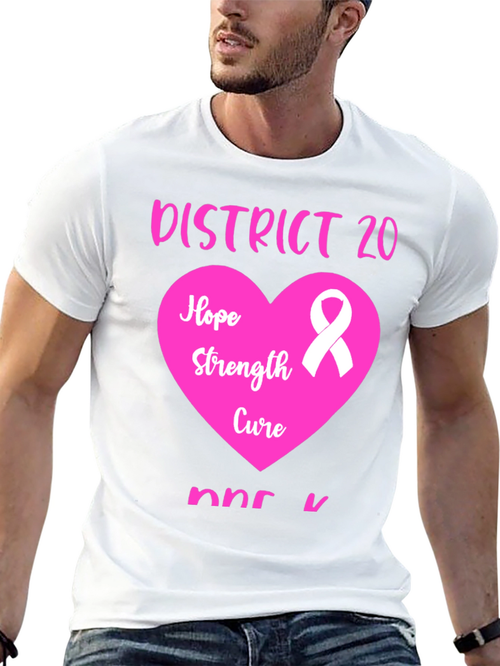 District 20 Breast Cancer Awareness T-Shirt