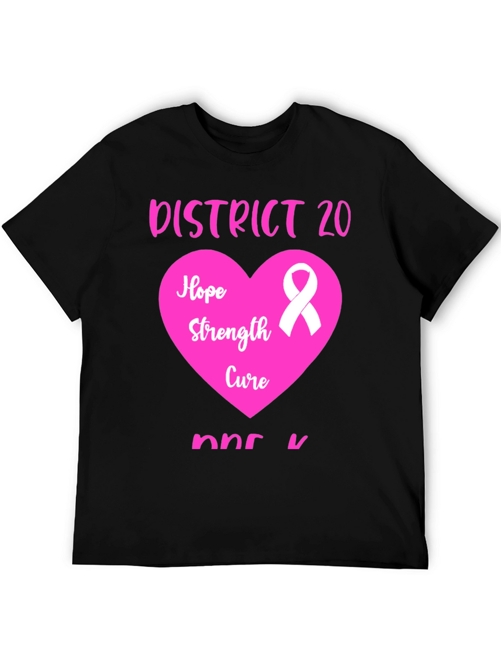 District 20 Breast Cancer Awareness T-Shirt