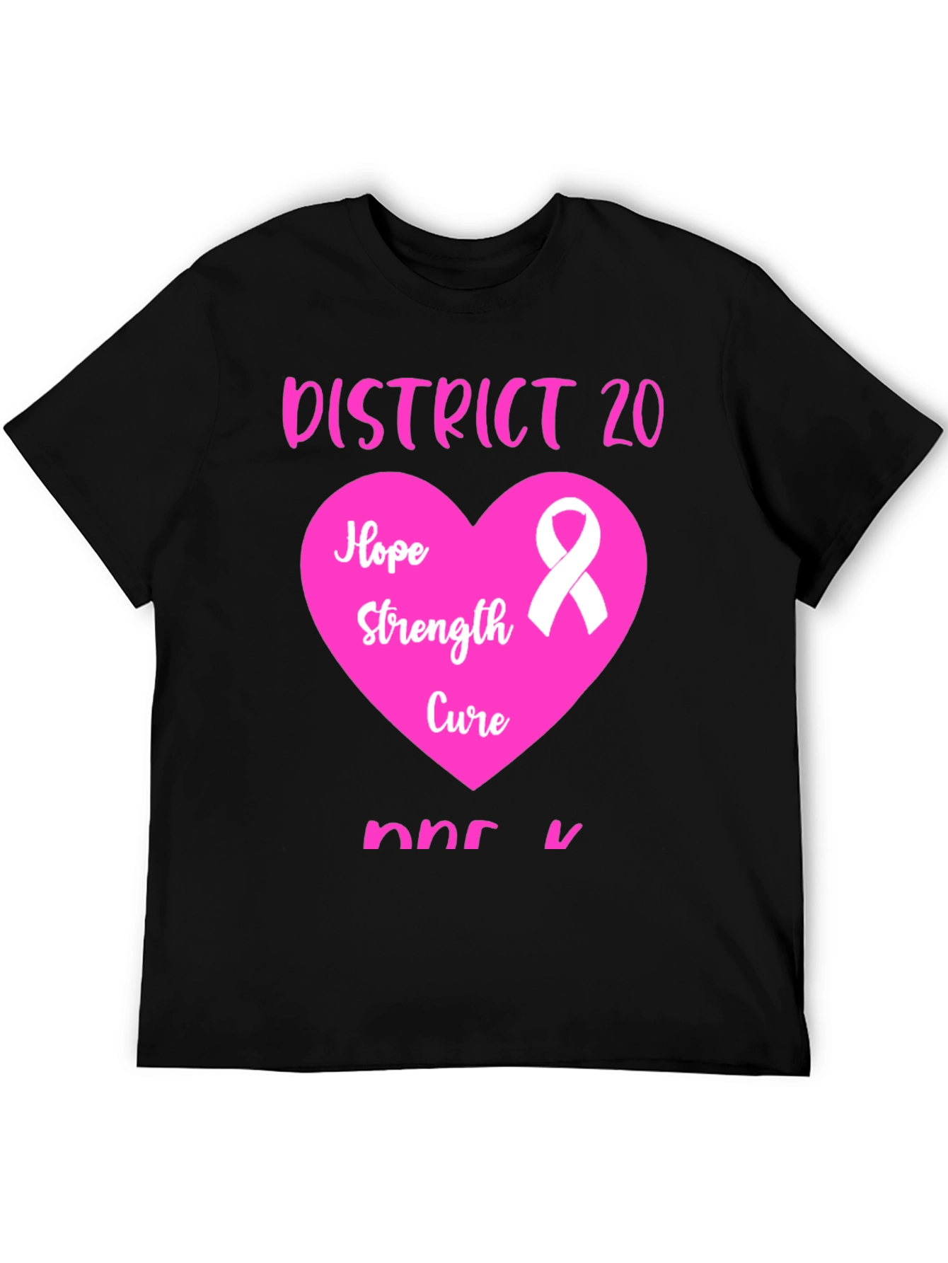 District 20 Breast Cancer Awareness T-Shirt