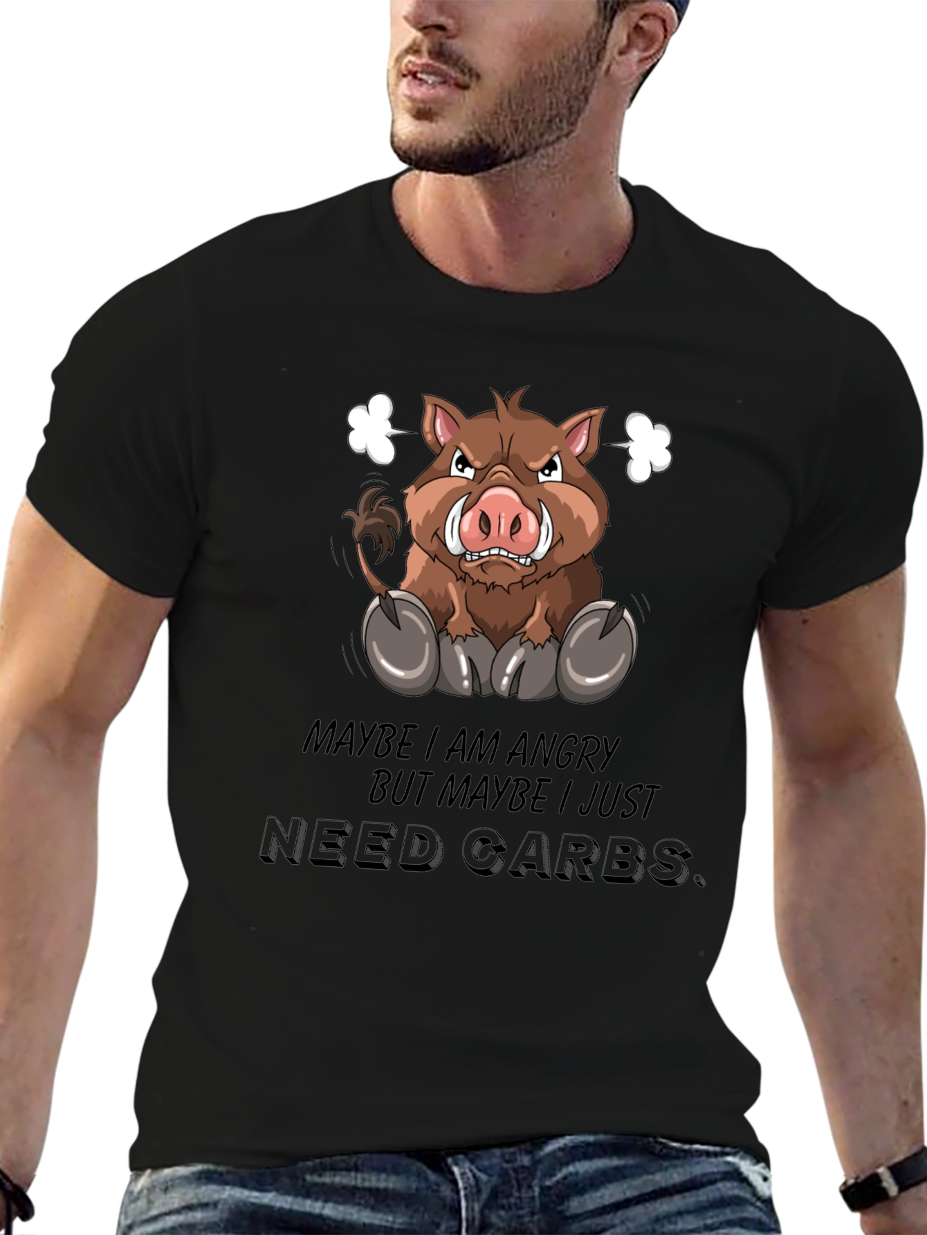 Angry Boar Carbs T-Shirt