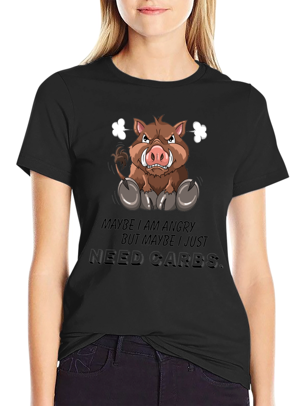 Angry Boar Carbs T-Shirt