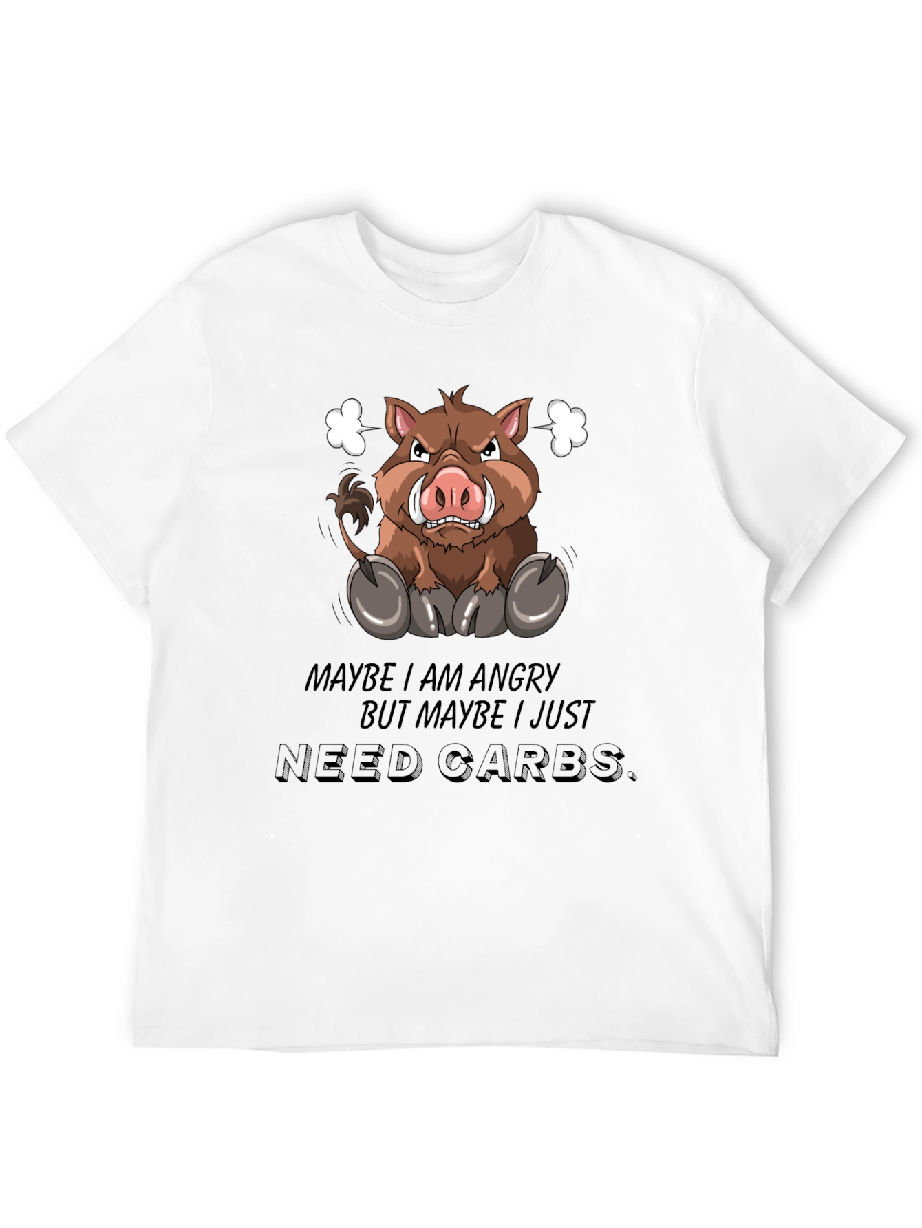 Angry Boar Carbs T-Shirt