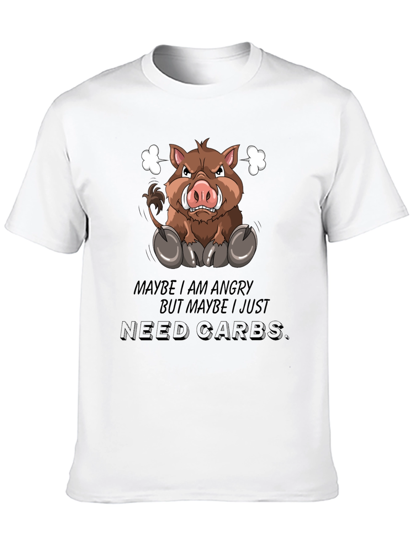 Angry Boar Carbs T-Shirt
