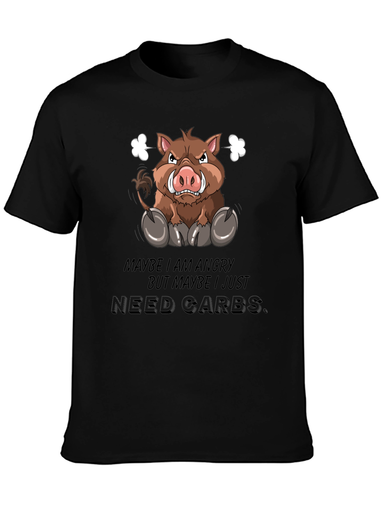 Angry Boar Carbs T-Shirt