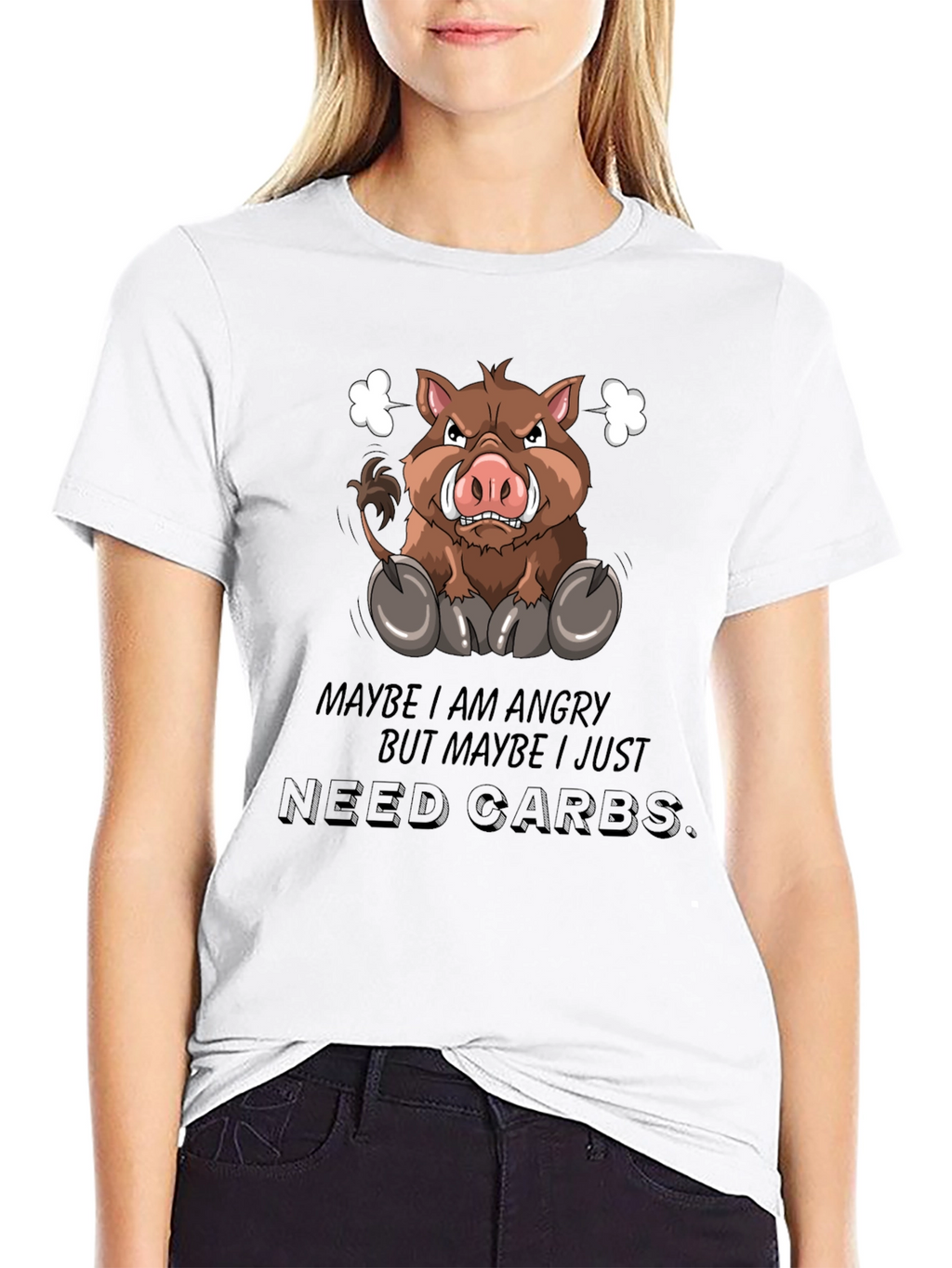 Angry Boar Carbs T-Shirt