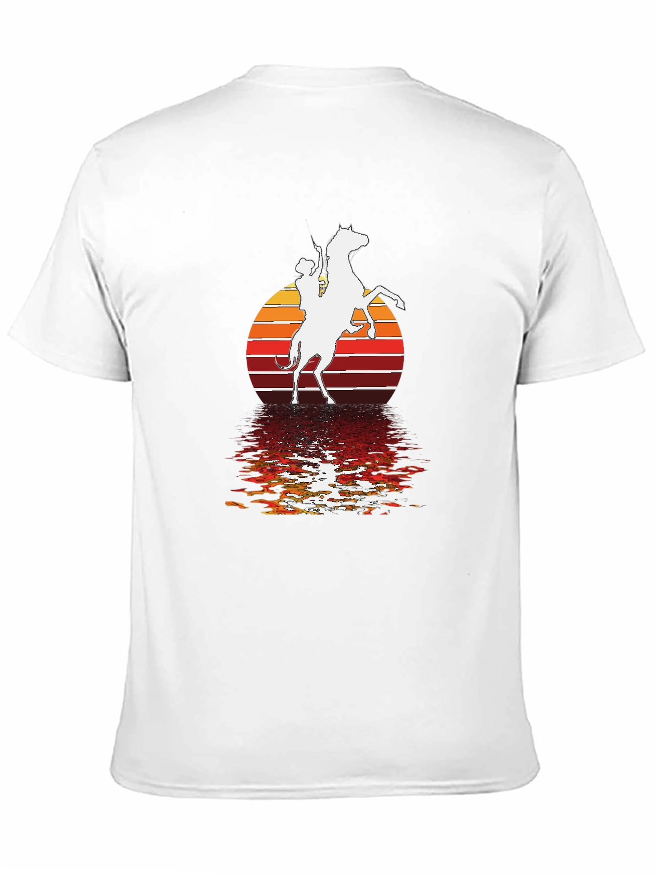 Western Rider Sunset Graphic Tee