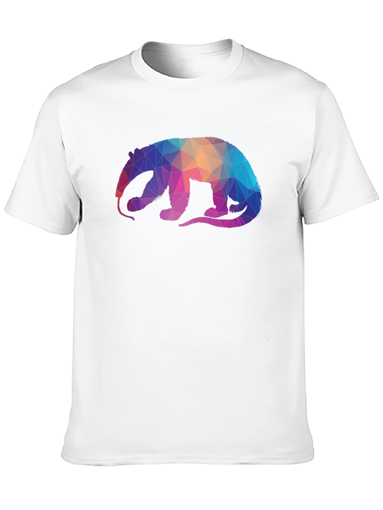 Geometric Anteater Graphic T-Shirt