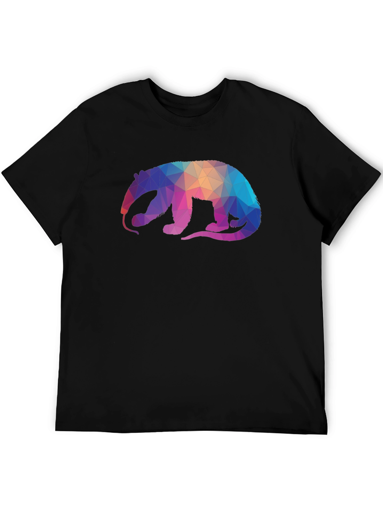 Geometric Anteater Graphic T-Shirt